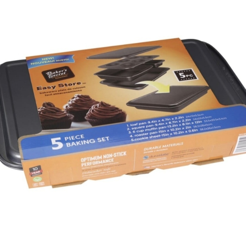 NWT 5 Piece Baking Set - Picture 2 of 6